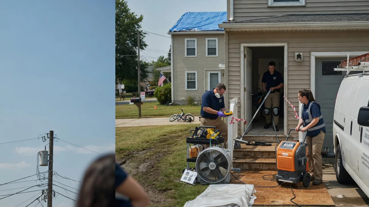 Water Damage Repair in Oswego, IL near me